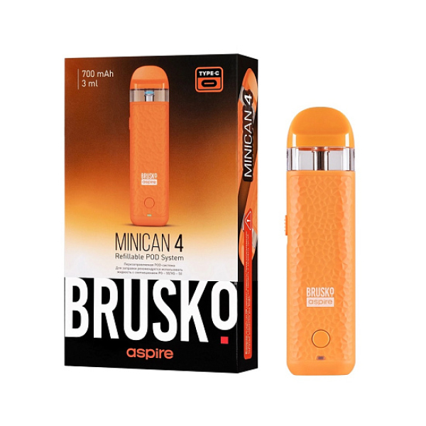 POD-система Brusko Minican 4 Оранжевый в Норильске
