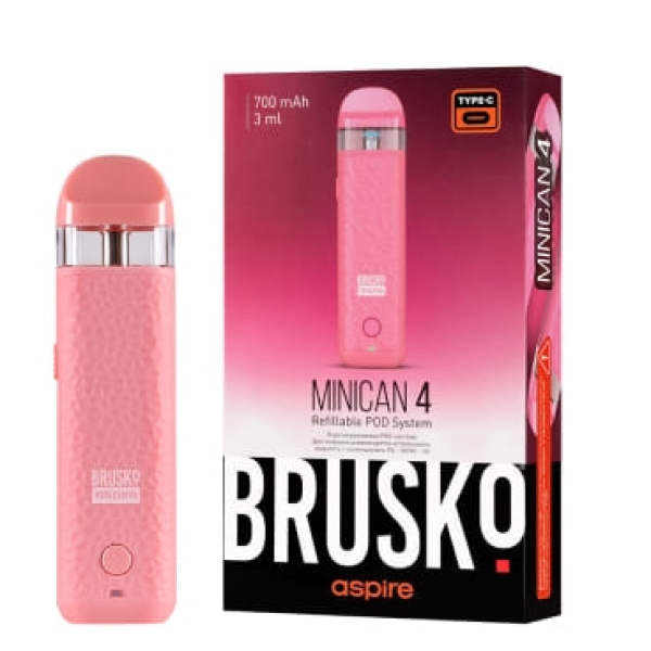 POD-система Brusko Minican 4 Розовый в Норильске