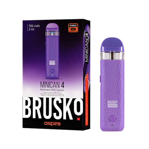 POD-система Brusko Minican 4 Фиолетовый в Норильске