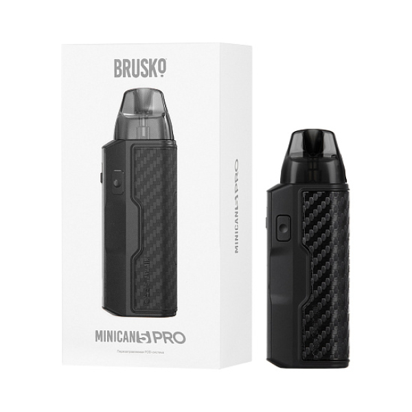 POD-система Brusko Minican 5 Pro Black Carbon Красный, черный в Норильске