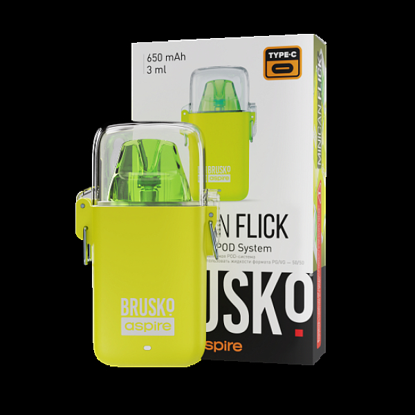 POD-система Brusko Minican Flick Жёлтый в Норильске