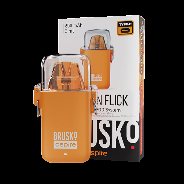 POD-система Brusko Minican Flick Оранжевый в Норильске