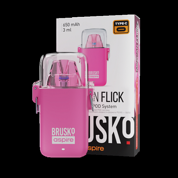 POD-система Brusko Minican Flick Розовый в Норильске