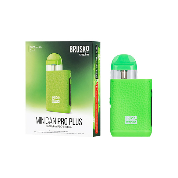 POD-система Brusko Minican Pro Plus Зеленый в Норильске