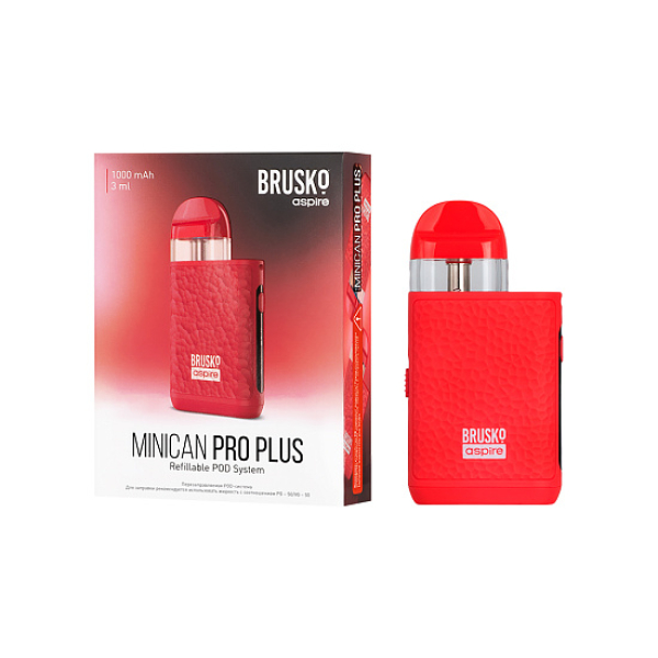 POD-система Brusko Minican Pro Plus Красный в Норильске