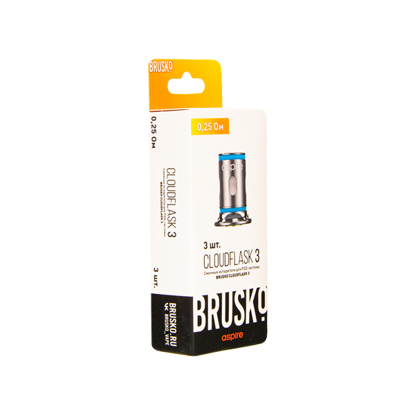 Испаритель Brusko Cloudflask 3 0.25 Ом 3 шт в Норильске