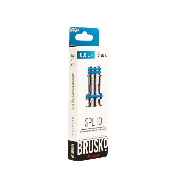 Испаритель Brusko Feelin Spl10 0.8 Ом 5 шт в Норильске