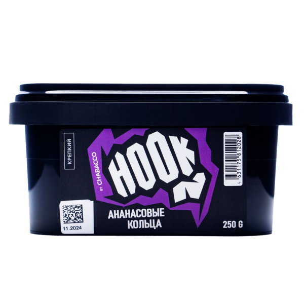 Табак Hook Ананасовые Кольца 250 грамм в Норильске