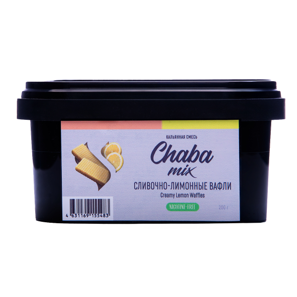 Бестабачная смесь Chaba Сливочно Лимонные Вафли 200 грамм в Норильске