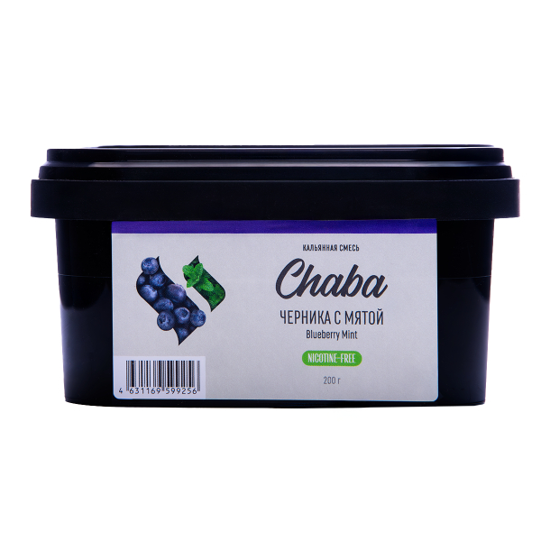 Бестабачная смесь Chaba Черника С Мятой 200 грамм в Норильске