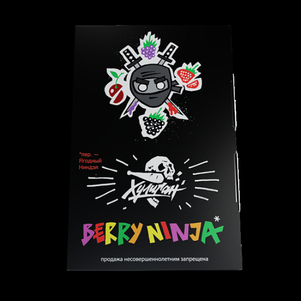 Табак Хулиган Berry Ninja Лесные Ягоды 25 грамм в Норильске
