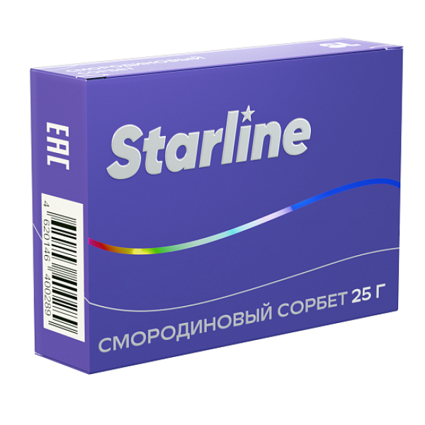 Табак Starline Смородиновый Сорбет 25 грамм в Норильске