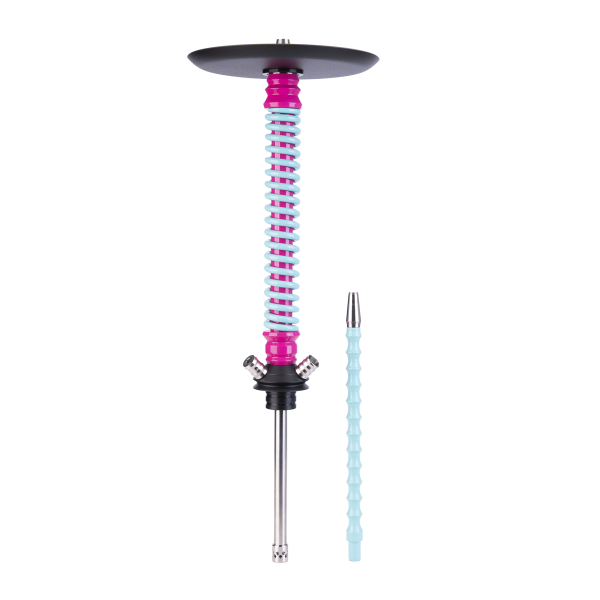 Кальян Mamay Customs Coilovers Фуксия Мята   Грав. Черепа в Норильске