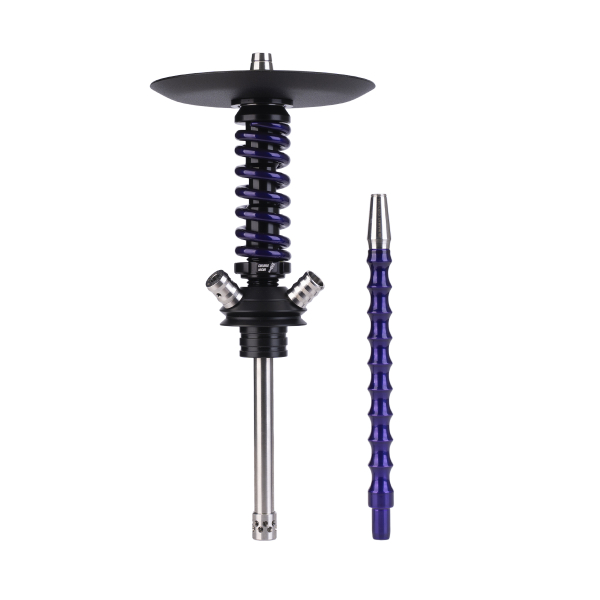 Кальян Mamay Customs Coilover Micro Чёрно Фиолетовый Лак в Норильске