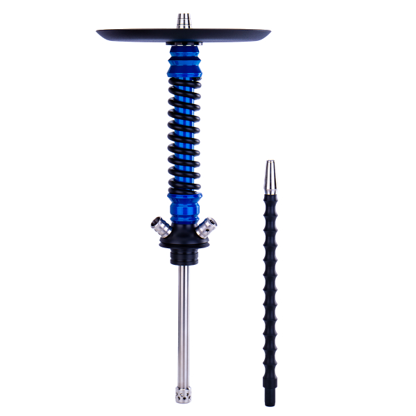 Кальян Mamay Customs Coilovers Mini Голубой Лак Черный в Норильске