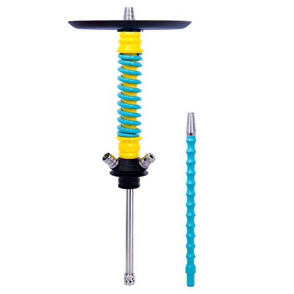 Кальян Mamay Customs Coilovers Mini Жёлто Мятный в Норильске