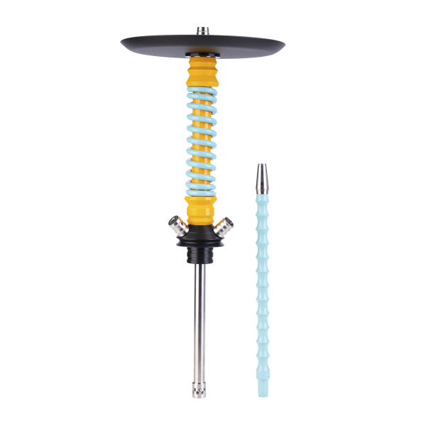 Кальян Mamay Customs Coilovers Mini Жёлто Мятный Грав. Котофаки в Норильске