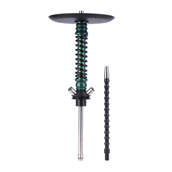 Кальян Mamay Customs Coilovers Mini Зелёный Лак Чёрный   Гр. Кубы в Норильске