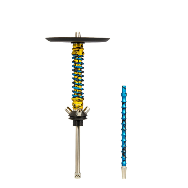 Кальян Mamay Customs Coilovers Mini Золотой Сплеш Голубой Сплеш в Норильске
