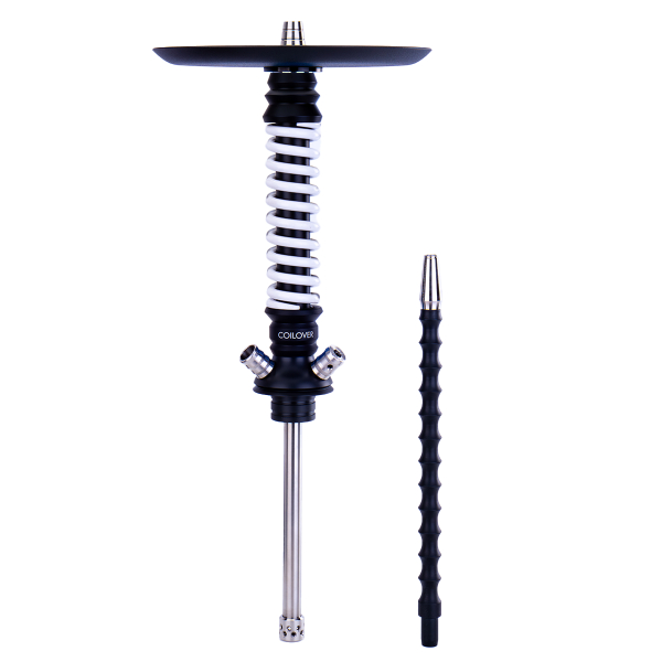 Кальян Mamay Customs Coilovers Mini Чёрно Белый   Гр. Кит в Норильске