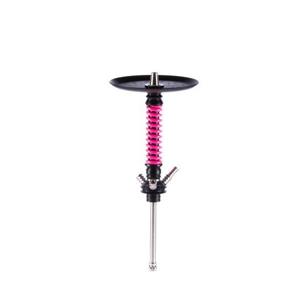 Кальян Mamay Customs Coilovers Mini Чёрно Розовый в Норильске