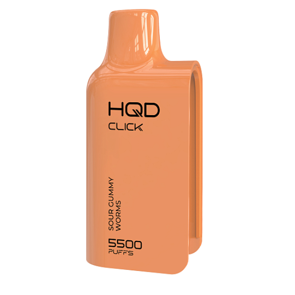 Картридж Hqd Click  Sour Gummy Worms  Кислые Мармеладные Червячки 5500 тяг в Норильске