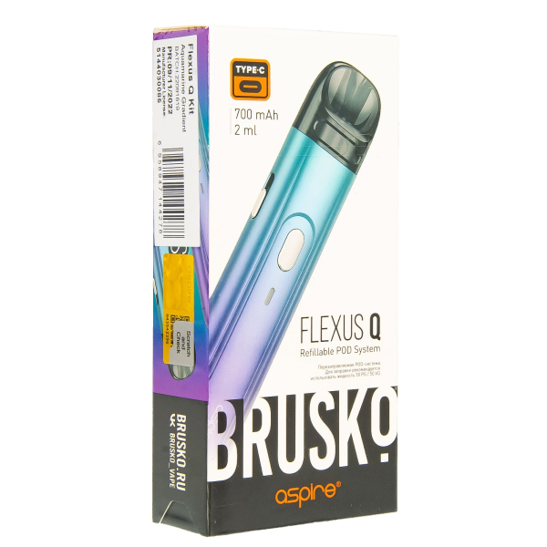 POD-система Brusko Flexus Q Бирюзовый Градиент в Норильске