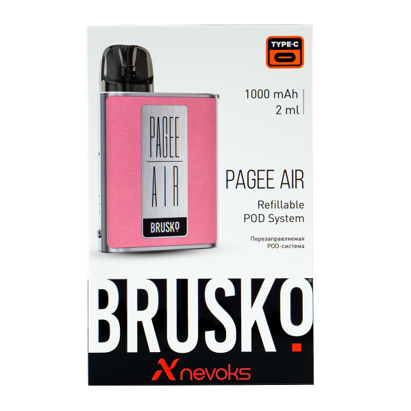POD-система Brusko Pagee Air Rose Pink Розовывй в Норильске