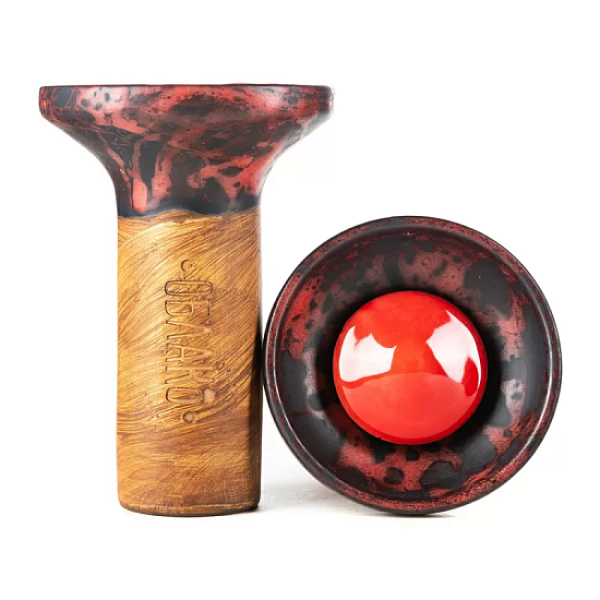 Чаша Облако Flow Red On Black Red Marble в Норильске
