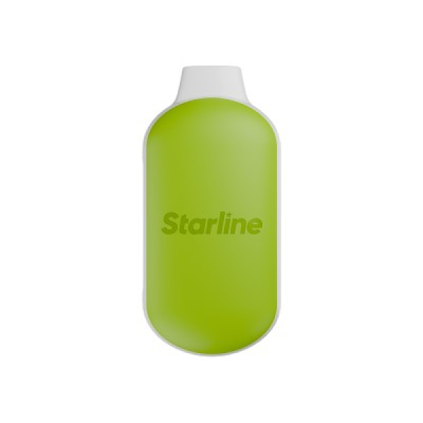 Электронка Starline Midi Зеленое Яблоко  7000 затяжек в Норильске