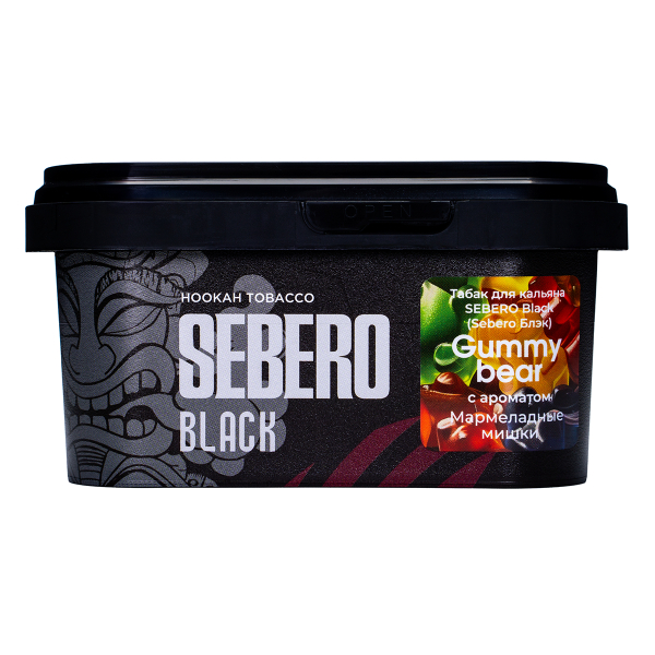 Табак Sebero Black Gummy Bear 200 грамм в Норильске