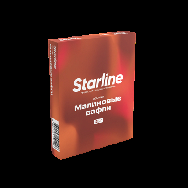 Табак Starline Малиновые Вафли 25 грамм в Норильске