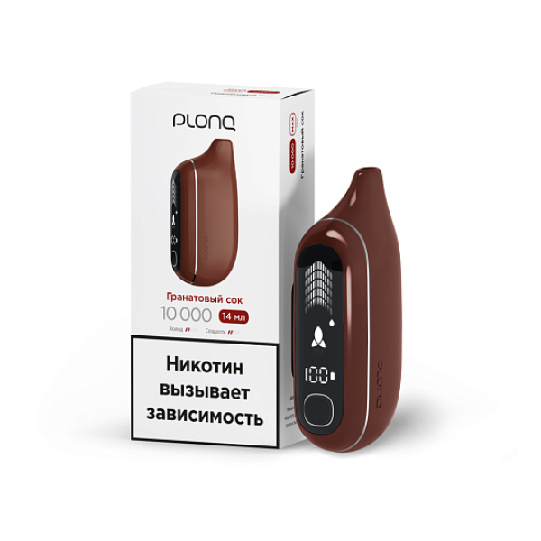 Электронка Plonq Max Pro   Гранатовый Сок 10000 затяжек в Норильске