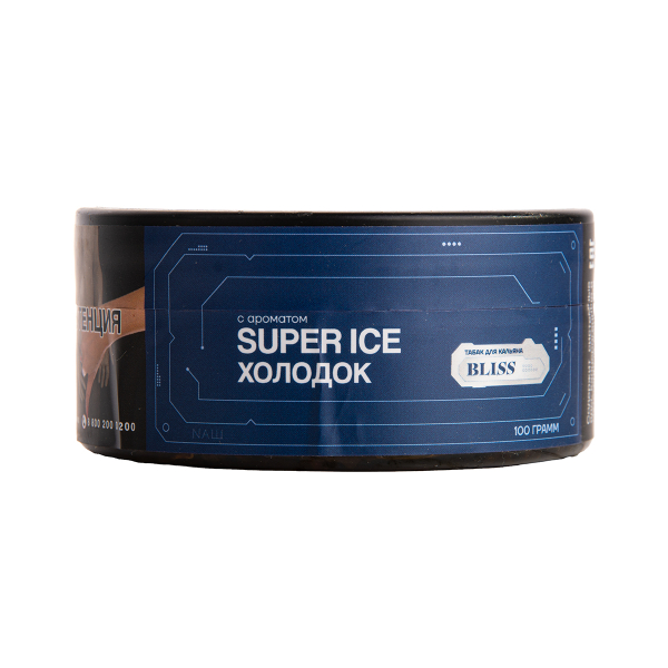 Табак BLISS Super Ice Холодок 100 грамм в Норильске