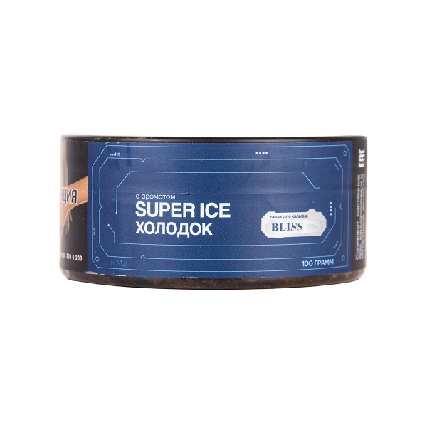 Табак BLISS Super Ice Холодок 40 грамм в Норильске
