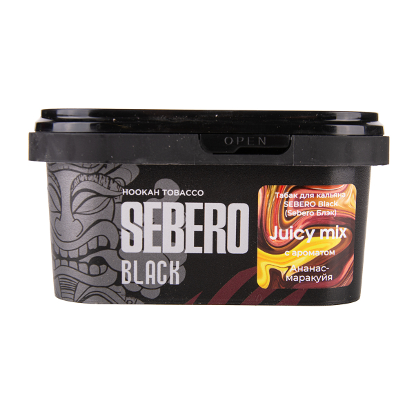 Табак Sebero Black Black Juicy Mix 200 грамм в Норильске