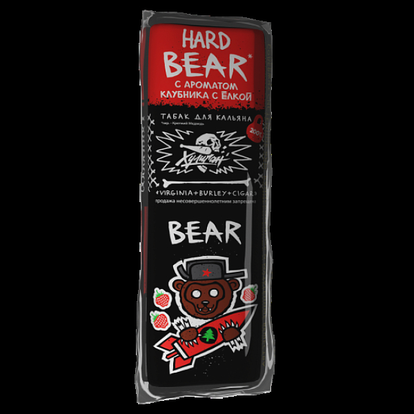 Табак Хулиган Hard Bear Клубника С Елкой 200 грамм в Норильске