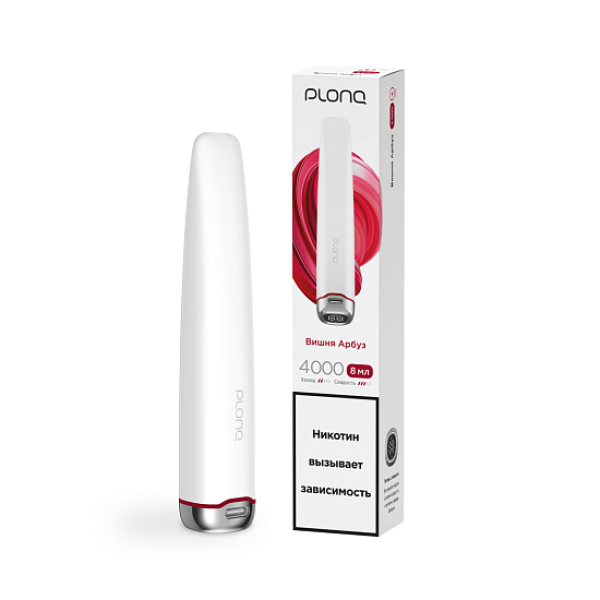 Электронка Plonq Plus Pro Вишня Арбуз 4000 затяжек в Норильске