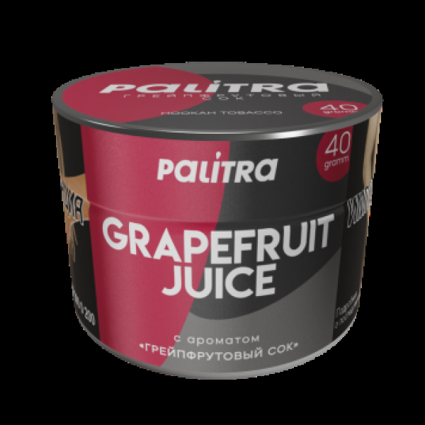 Табак Palitra Grapefruit Juice Грейпфрутовый Сок 40 грамм в Норильске