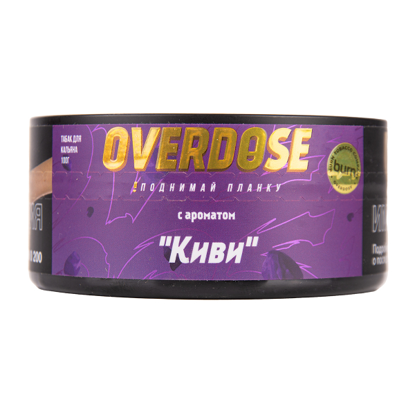 Табак Overdose Kiwi 100 грамм в Норильске