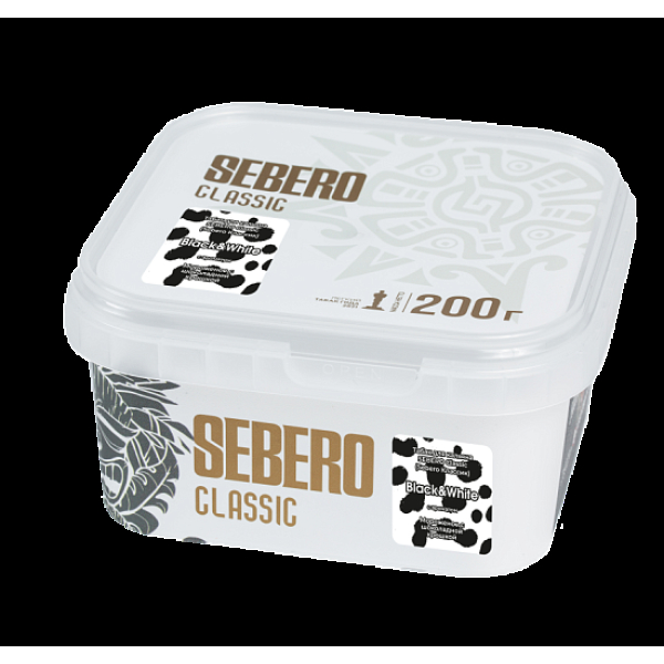 Табак Sebero Black& White 200 грамм в Норильске