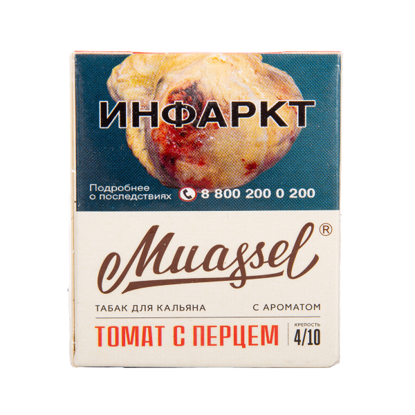 Табак Muassel Medium Томат С перцем 40 грамм в Норильске