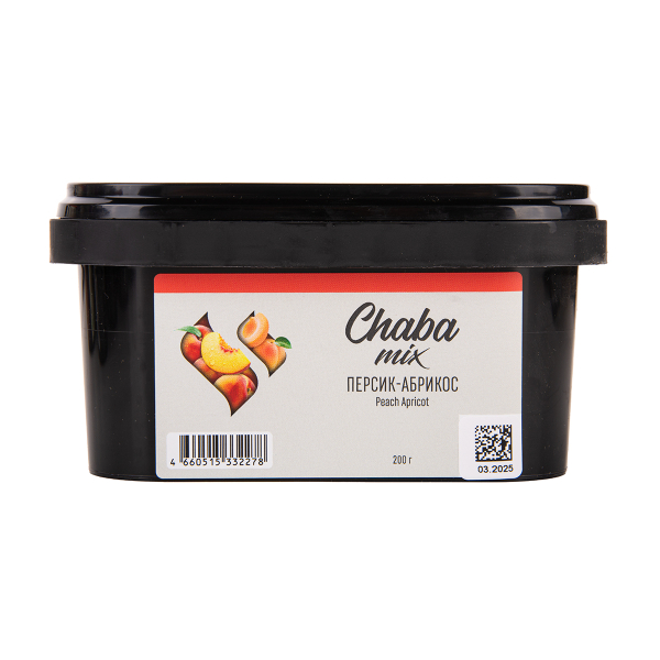 Безникотиновая смесь Chaba Peach Apricot Nicotine Free 200 грамм в Норильске