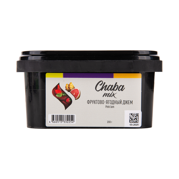 Безникотиновая смесь Chaba Pink Jam Nicotine Free 200 грамм в Норильске
