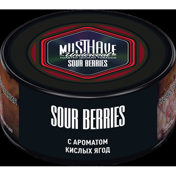 Табак Must have Sour Berries 25 грамм в Норильске