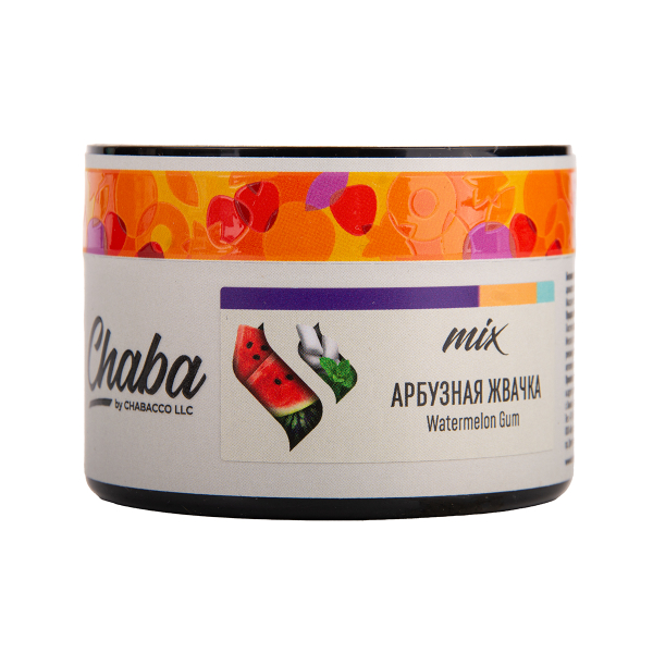 Бестабачная смесь Chaba Mix Watermelon Gum Nicotine Free 50 грамм в Норильске