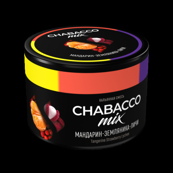 Бестабачная смесь Chabacco Mix Medium Tangerine Strawberry Lychee 40 грамм в Норильске