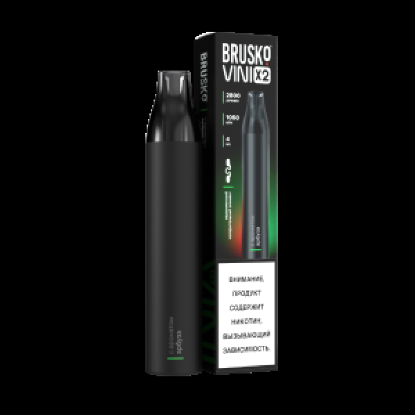 Электронка Brusko Vini X2 Арбуз 2800 затяжек в Норильске