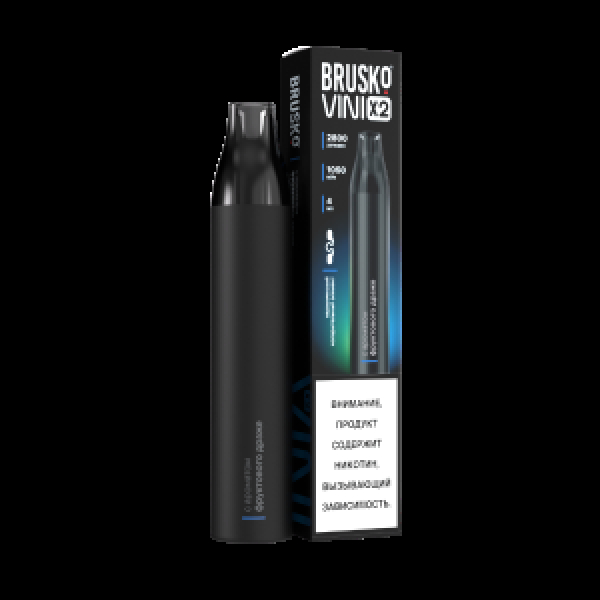 Электронка Brusko Vini X2 Фруктовое Драже 2800 затяжек в Норильске