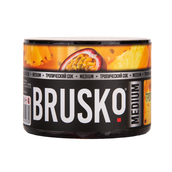 Бестабачная смесь Brusko Zero Тропический Сок 50 грамм в Норильске